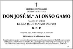 José M.ª Alonso Gamo